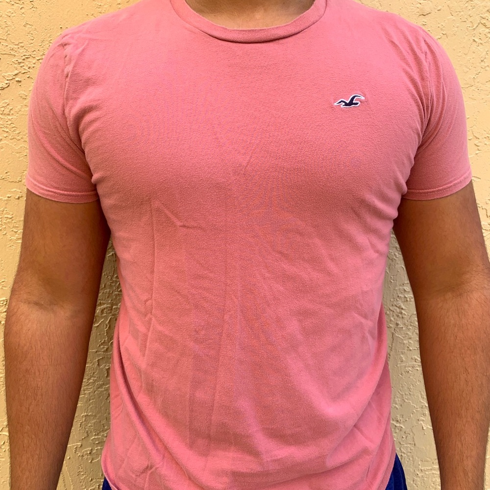 Pink Hollister shirt